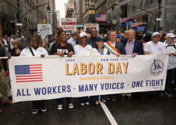 Governor Hochul Signs Worker-Protection Laws at Labor Day Parade